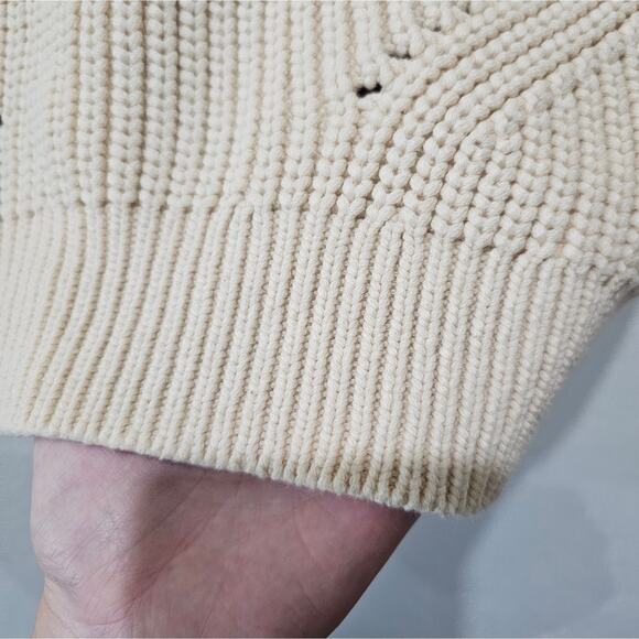 NWT Madewell Mariella Pointelle Sweater - Picture 4 of 10